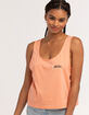 QUIKSILVER Womens Crop Tank Top  image number 2