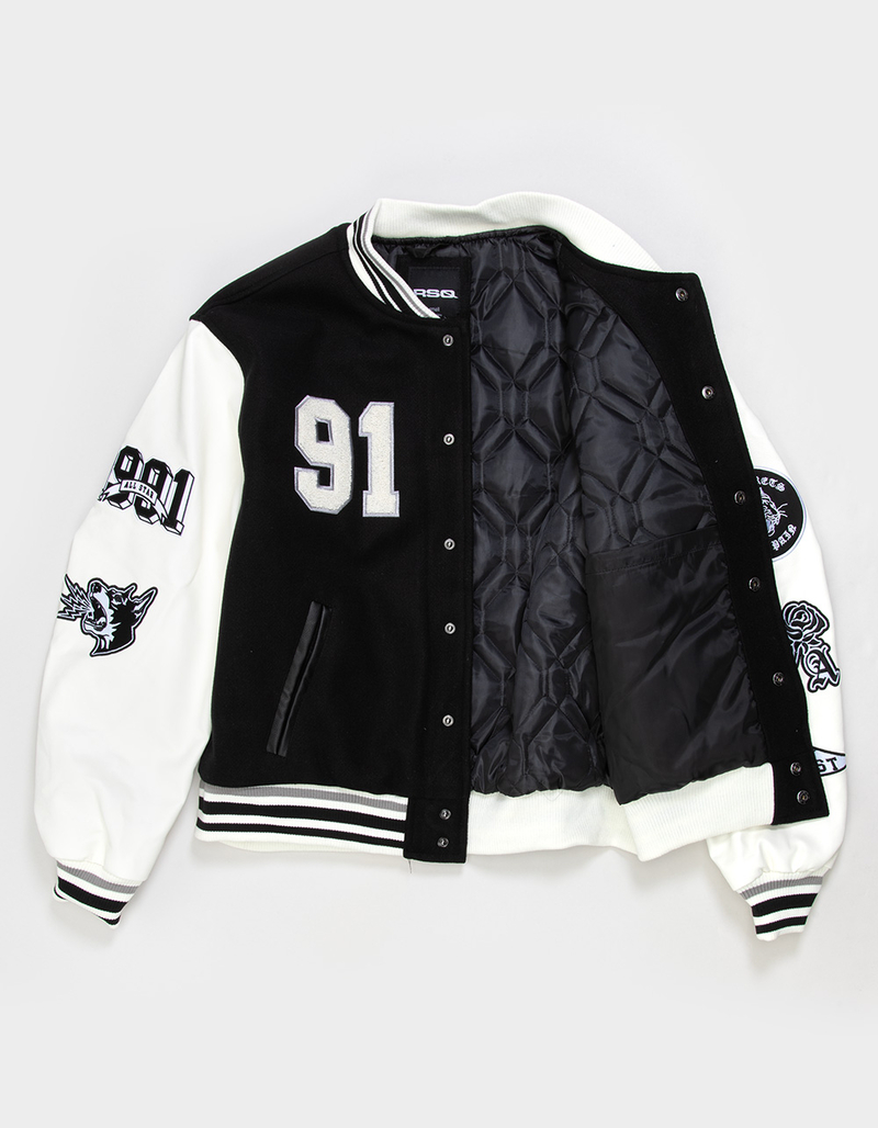 RSQ Mens Varsity Jacket image number 1