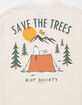 RIOT SOCIETY x Peanuts Save The Trees Mens Tee image number 3