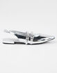 BAMBOO Visor Womens Slingback Flats image number 2