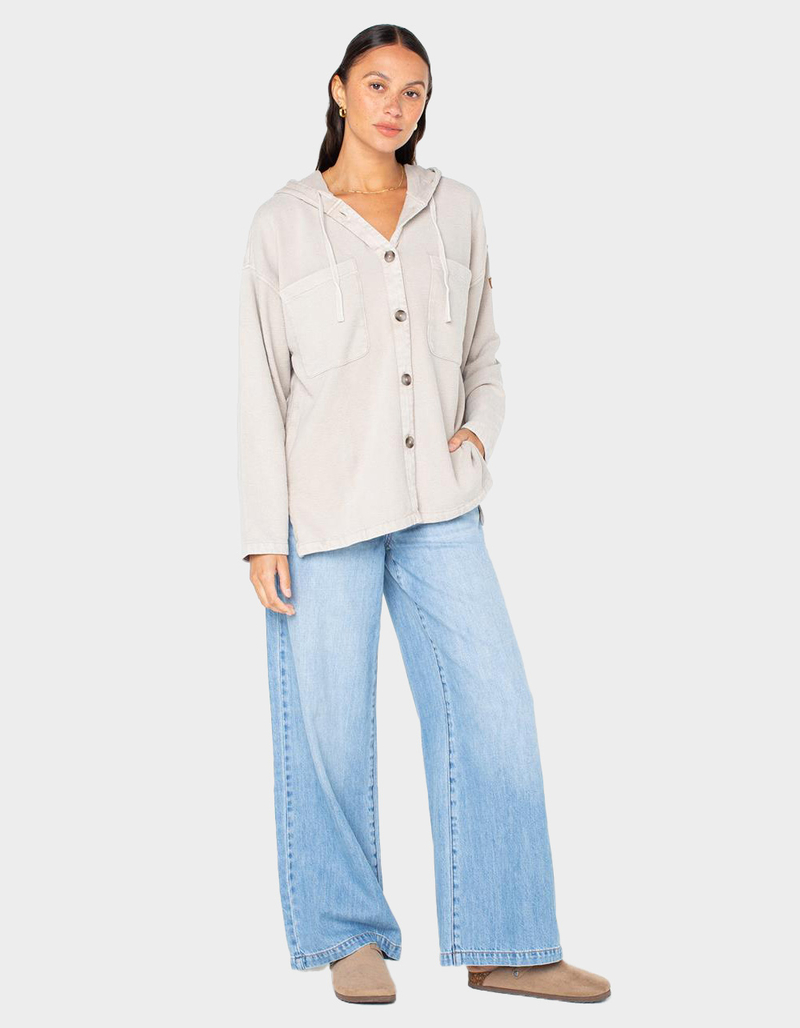 ROXY Clear Water Womens Shacket image number 0