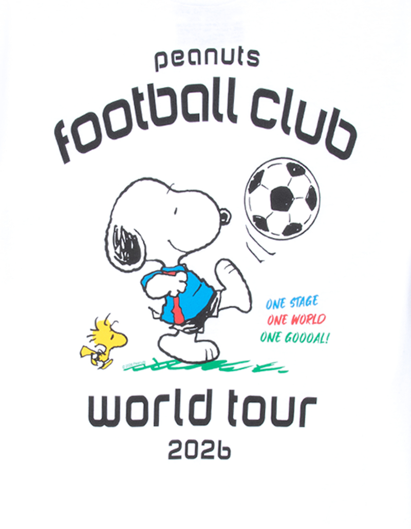 RIOT SOCIETY x Peanuts Football Club Mens Tee image number 1
