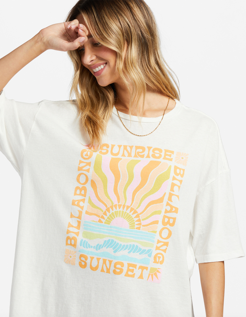 BILLABONG Sunrise To Sunset Womens Oversized Tee image number 2