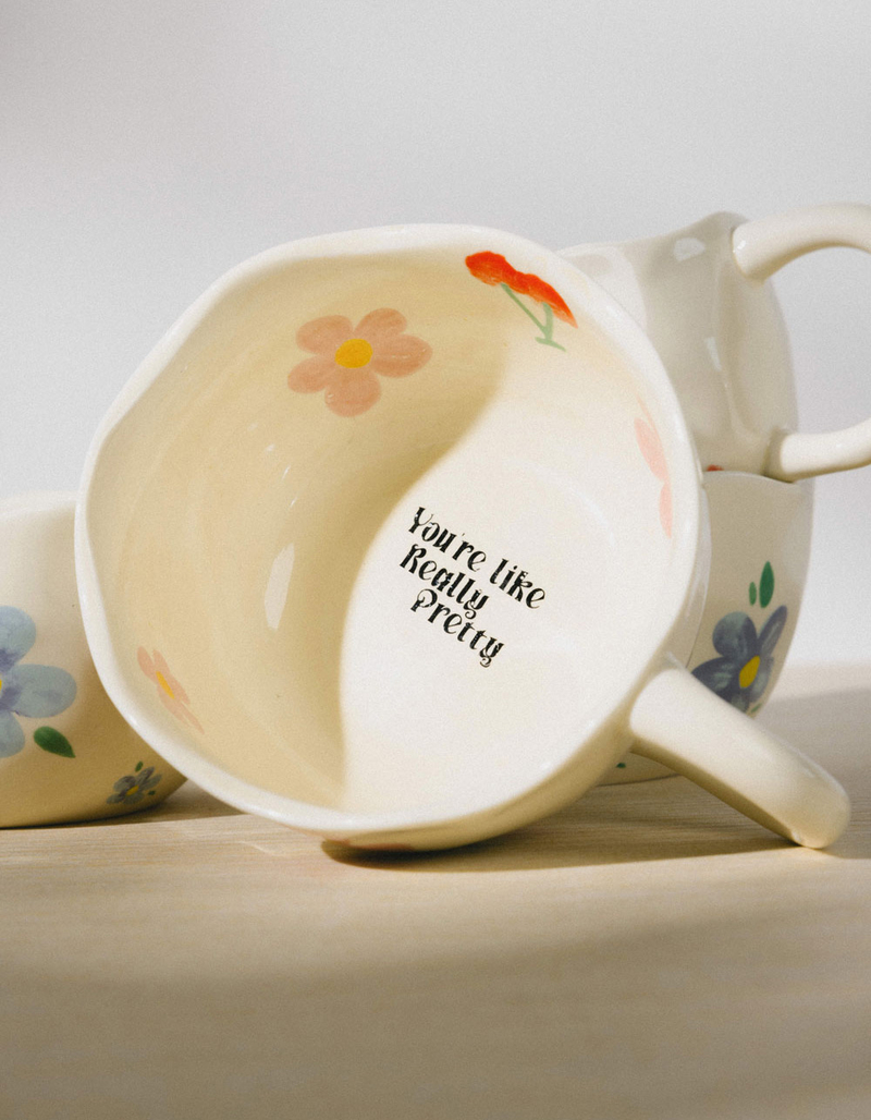 TILLYS HOME Delicate Floral Teacup image number 6