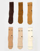 STANCE Origin 6 Pack Mens Crew Socks image number 1