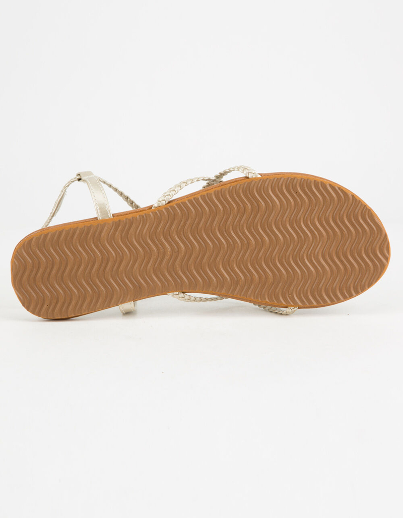 BILLABONG Crossing Over 2 Gold Womens Sandals image number 4
