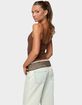 EDIKTED Holland Bead V-Neck Tank Top image number 3