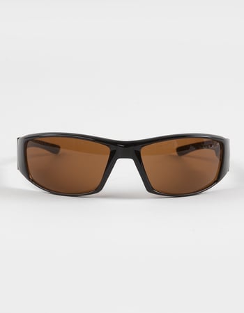 RSQ Rectangle Wrap Plastic Sunglasses Alternative Image