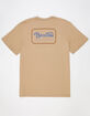 BRIXTON Grade Mens Tee image number 1