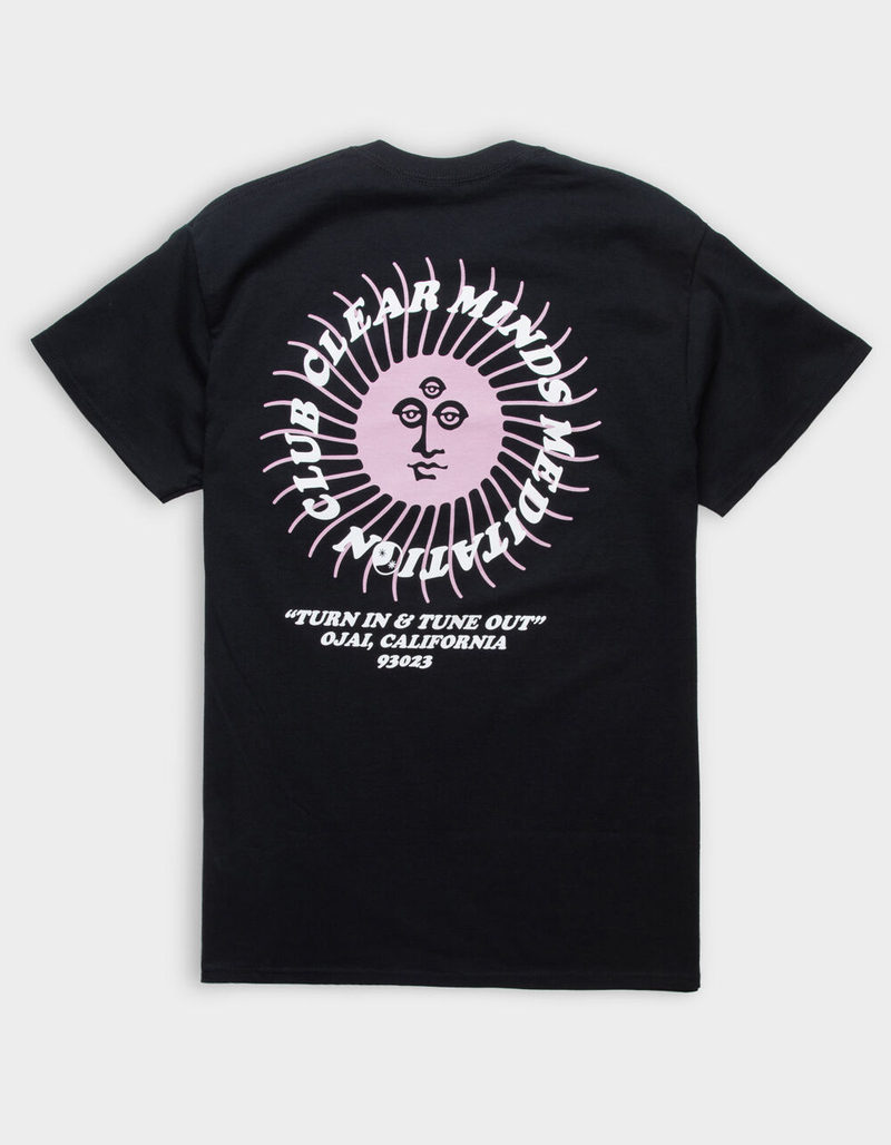 CLEAR MINDS Just Breathe Three Mens Tee image number 0