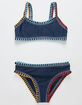 DAMSEL Stitch Bralette Girls Bikini Set image number 1