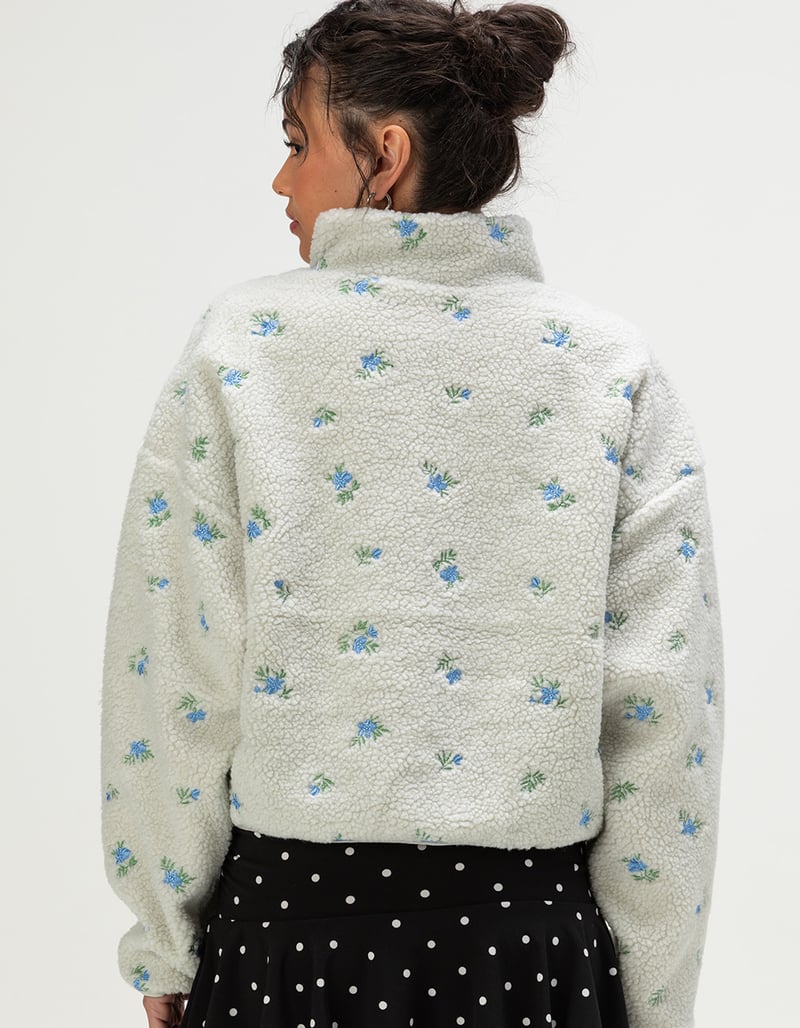 HAPPY CAMP3R Elle Womens Half Zip Pullover image number 3