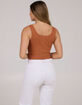SALTY CREW Greetings Womens Crop Tank Top image number 2