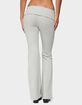 EDIKTED Kaeli Stripey Flared Leggings image number 3