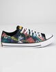 CONVERSE Chuck Taylor All Star OX Batman White & Black Low Top Shoes image number 1
