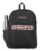 JANSPORT Superbreak Plus Leopard & Black Backpack image number 1