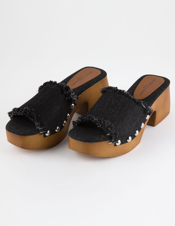 ROCK & CANDY Noelia Womens Platform Slide Sandals Primary Image
