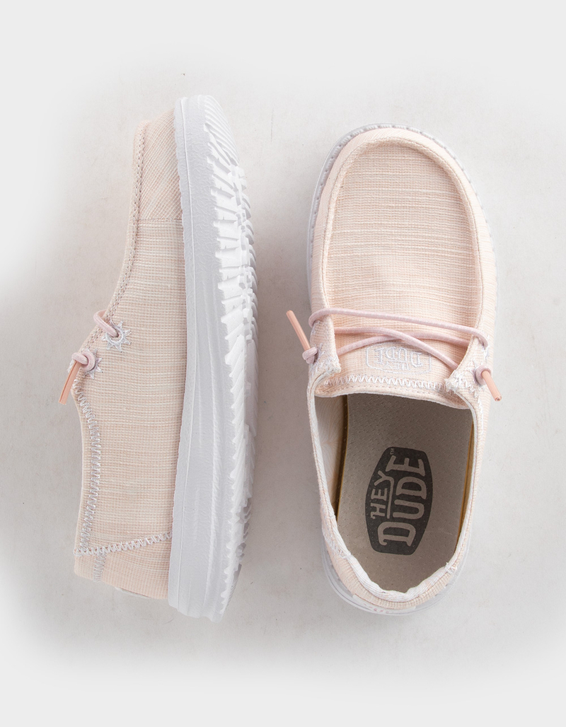 HEY DUDE Wendy Youth Star Girls Slip On Shoes image number 4