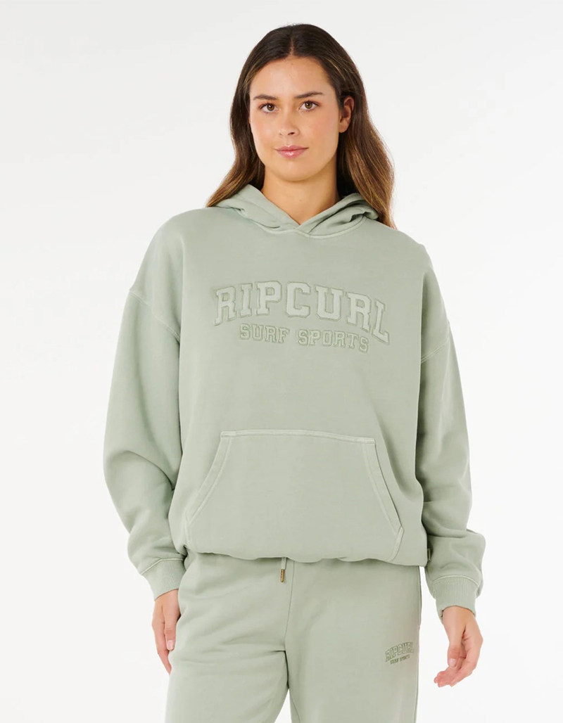RIP CURL Varsity Sports Womens Oversized Hoodie image number 3