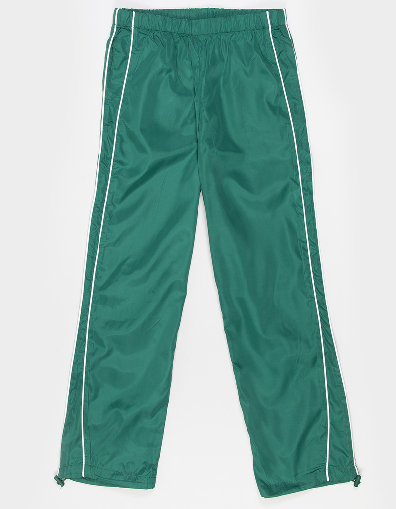 FULL TILT Girls Track Pants GREEN COMBO Tillys