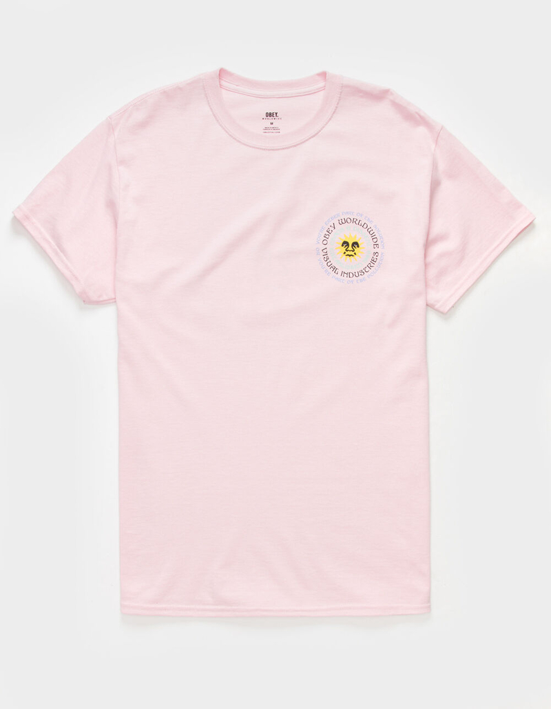 OBEY Solution Not Pollution Mens T-Shirt image number 4