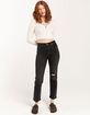 SAY WHAT? Zip V-Neck Womens Sweater image number 2