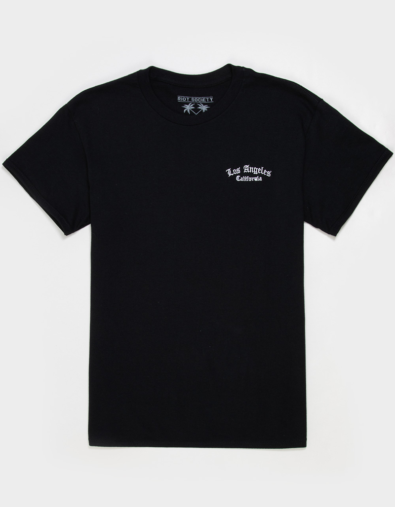 RIOT SOCIETY LA Embroidered Mens Tee image number 1