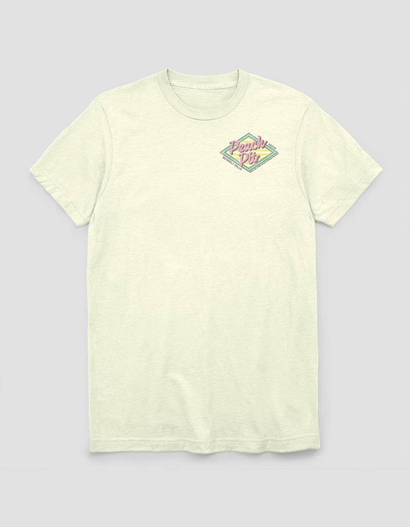 90210 Peach Pit Pocket Logo Unisex Tee image number 0