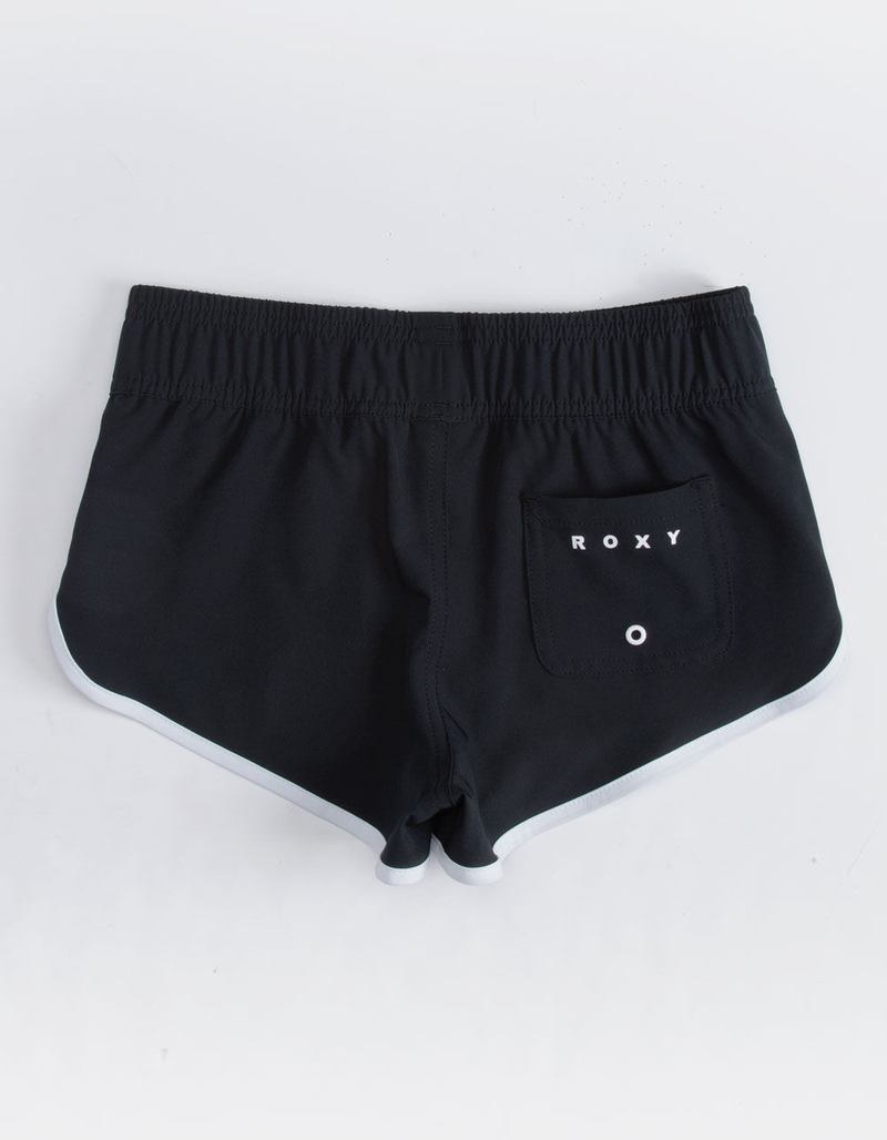 ROXY Surfing Free Black Girls Boardshorts image number 1