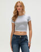 TILLYS Double Layer Womens Tee image number 1