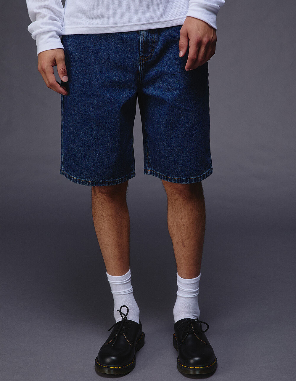 RSQ Mens Baggy Jorts - DARK STONE | Tillys