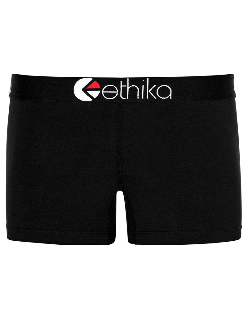 ETHIKA The Black Solid Staple Boyshorts image number 3
