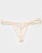 FULL TILT Strappy Side Lace Thong image number 2