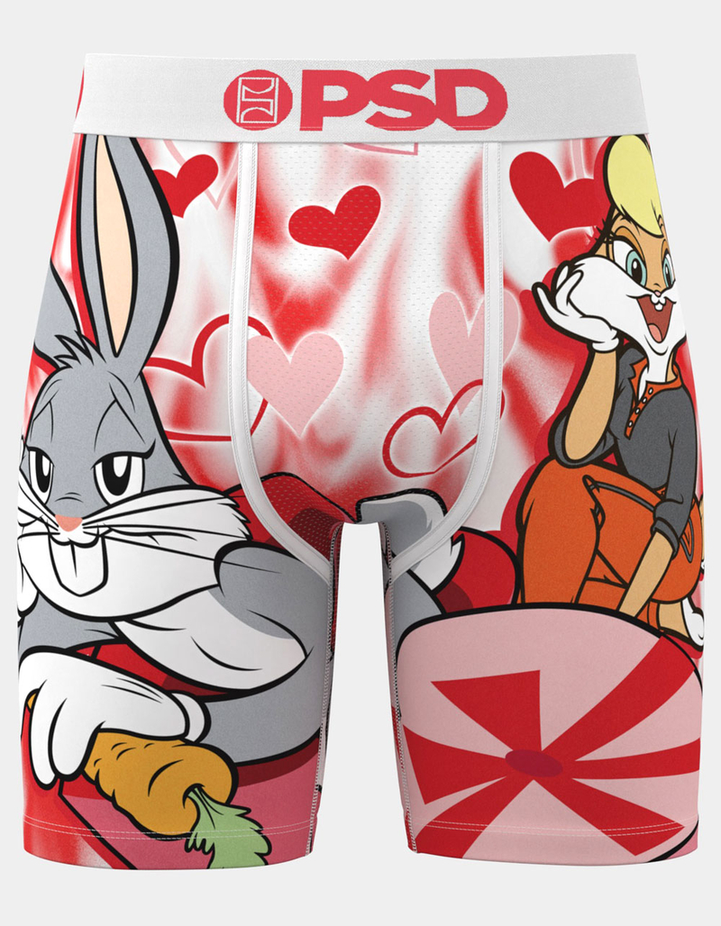 PSD x Looney Tunes Hearts Mens Boxer Briefs image number 0