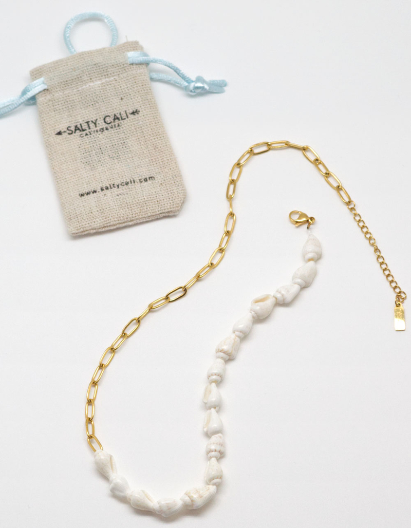 SALTY CALI Paloma Shells Necklace image number 2