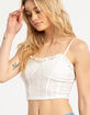 RSQ Womens Eyelet Corset image number 2