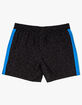 DUVIN Black Leopard Mens Volley Shorts image number 3