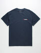 RETROFIT NASA Worm Patch Mens T-Shirt image number 1