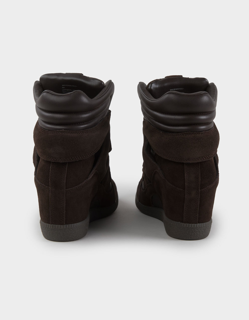 STEVE MADDEN Mavis Womens High Top Wedge Sneakers image number 3