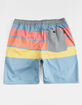 VALOR Rally Stripe Mens Volley Shorts image number 2