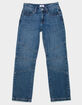 RSQ Girls Mid Rise Knee Seam Baggy Jeans image number 2