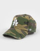 47 BRAND Los Angeles Dodgers '47 Clean Up Camo Strapback Hat image number 1