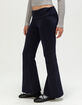 TILLYS Fold Over Flared Womens Pants image number 3