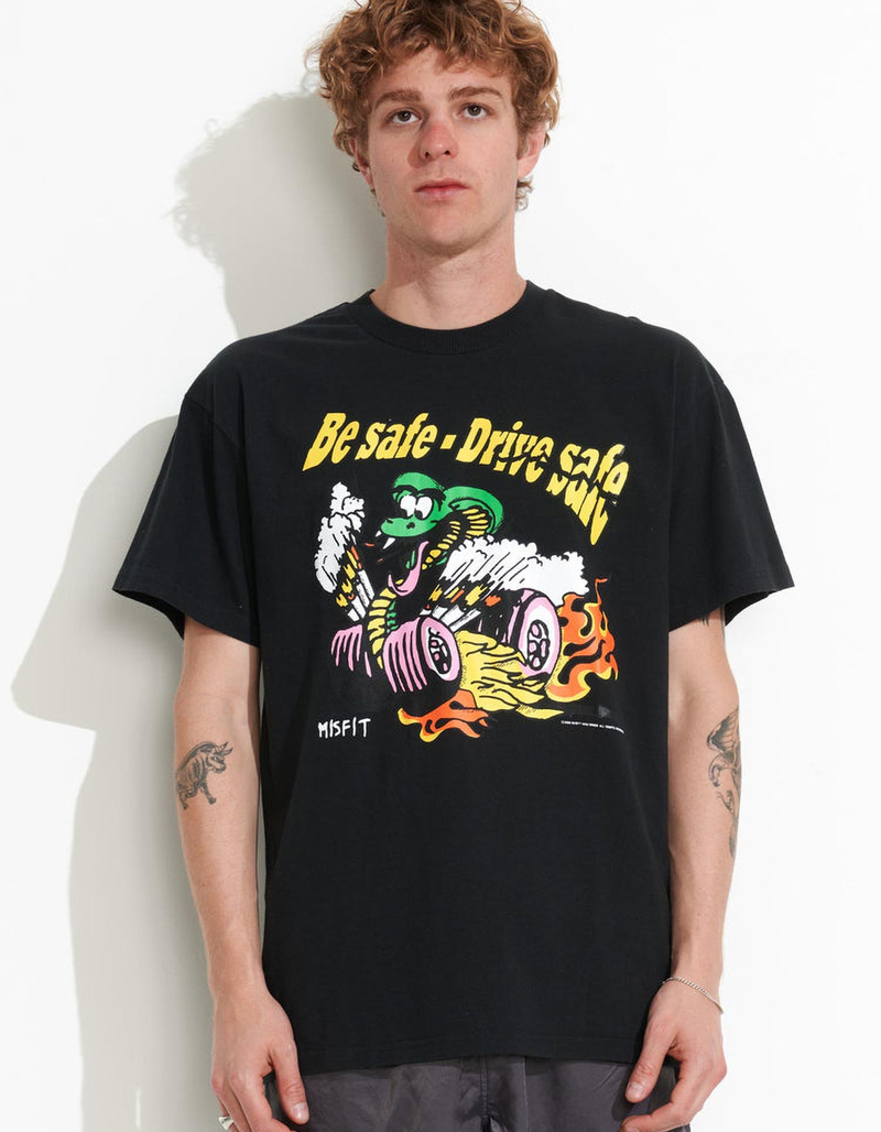 MISFIT SHAPES Journey Well Mens Tee image number 0