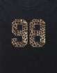 COLLEGIATE 98 Leopard Girls Tee image number 2