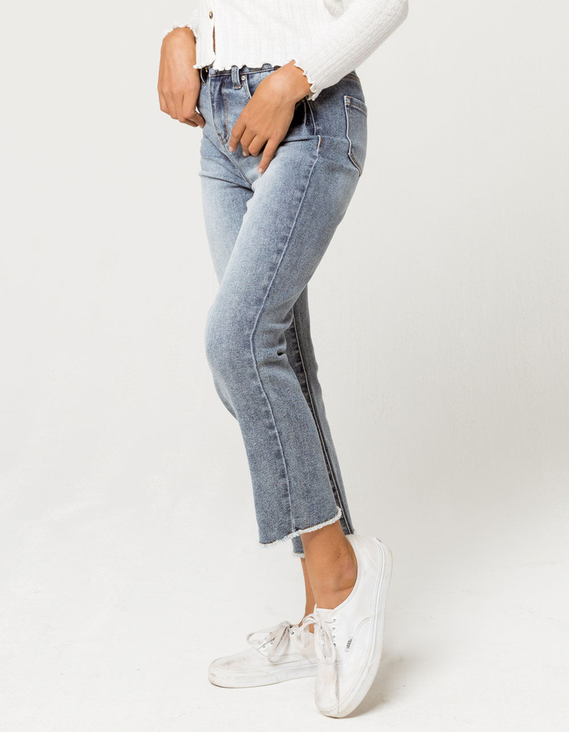 RSQ High Rise Straight Leg Girls Medium Wash Jeans image number 2