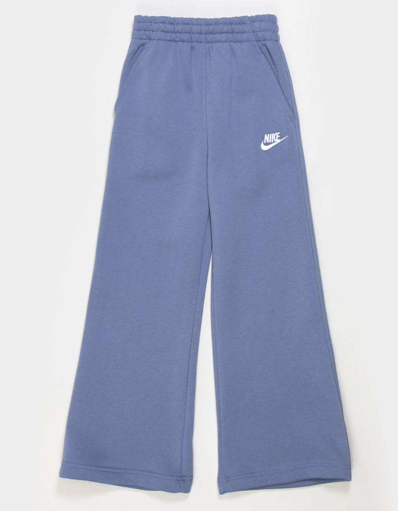 NIKE Sportswear Club Girls Wide Leg Fleece Pants image number 1