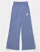 NIKE Sportswear Club Girls Wide Leg Fleece Pants image number 2