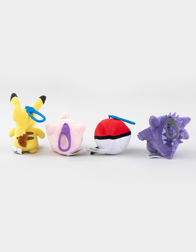POKEMON Assorted Plush Keychains image number 1