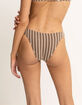 RHYTHM Terry Sands Stripe High Leg Bikini Bottoms image number 4